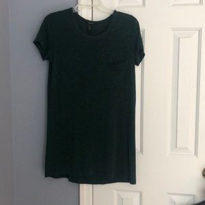 F21 Woven T-shirt Dress